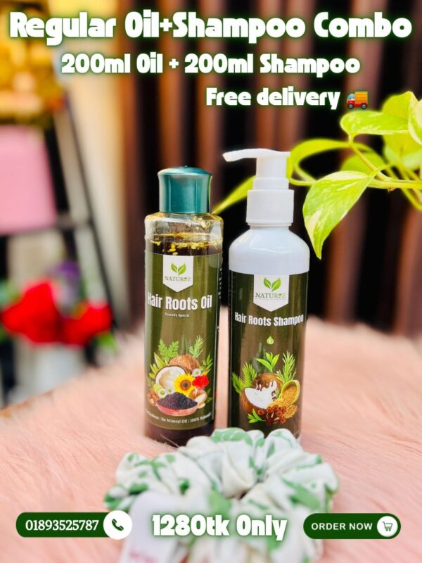 Regular Oil +Shampoo Combo